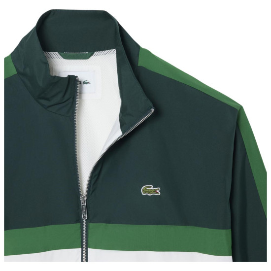 Lacoste Ανδρικό αντιανεμικό μπουφάν Colour-Blocked Track Jacket